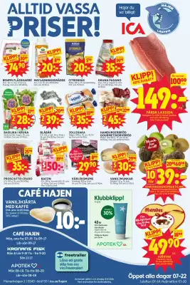 Ica Hajen Lagpris reklamblad (giltig till och med 15-02)
