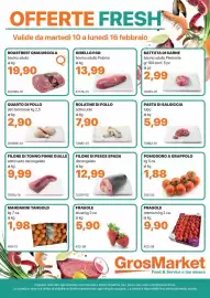 Volantino GrosMarket settimana 7 Pagina 1