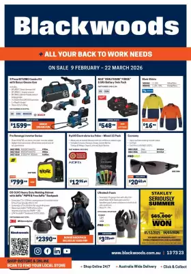 Blackwoods catalogue (valid until 22-03)