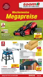 Toom Baumarkt Prospekt woche 7 Seite 1