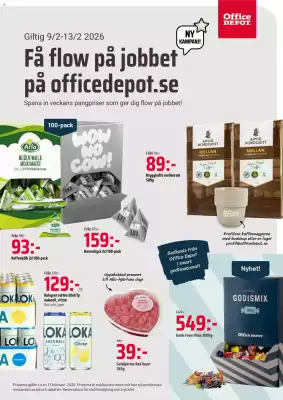 Office Depot reklamblad (giltig till och med 13-02)