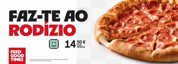 Folheto Pizza Hut Página 1