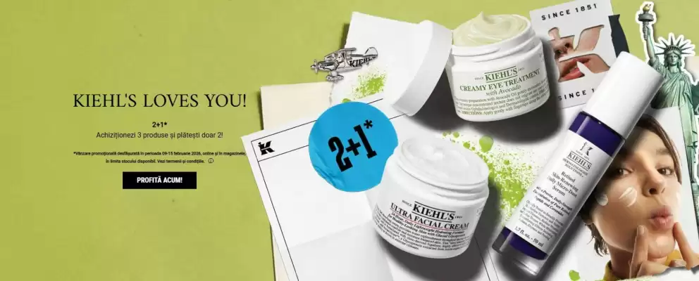 Catalog Kiehl's (valid până la 15-02)