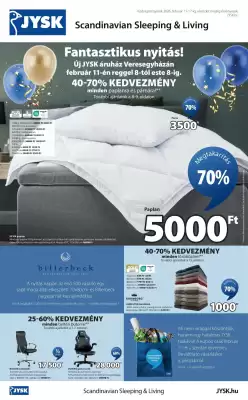 JYSK akciós újság (érvényes eddig: 17-02)