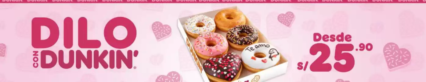Catálogo Dunkin Donuts semana 7 Página 1