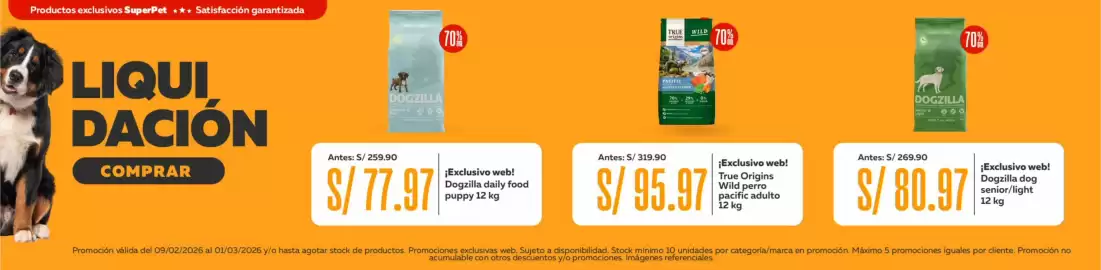 Catálogo Superpet Página 1