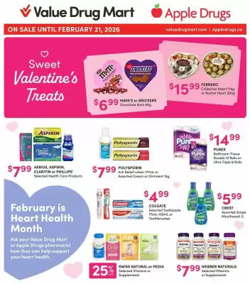 Apple Drugs flyer (valid until 15-02)