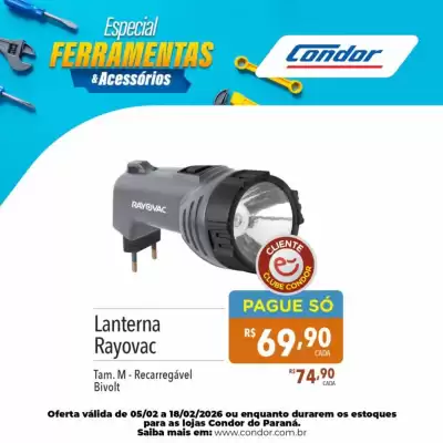 Catálogo Supermercados Condor (válido até 18-02)