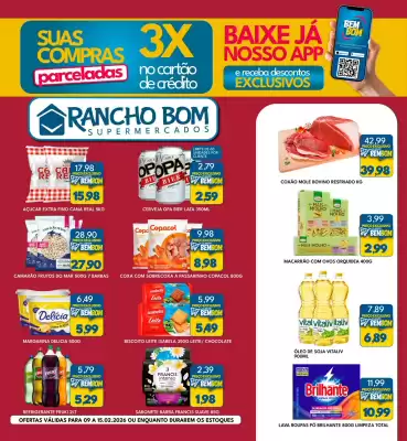 Catálogo Rancho Bom Supermercados (válido até 15-02)