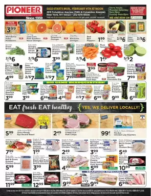 Pioneer Supermarkets weekly ad (valid until 15-02)