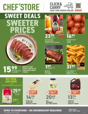 US Foods Chef's Store weekly ad (valid until 22-02)