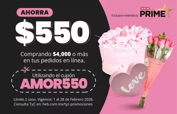 Folleto HEB (válido hasta 28-02)