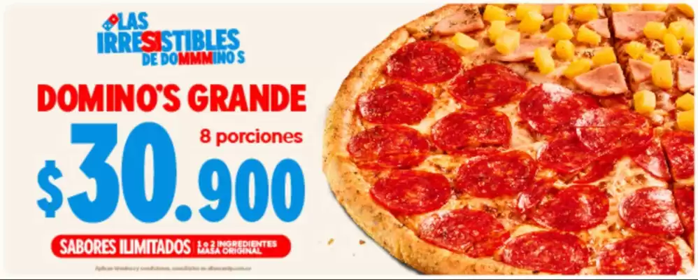 Catálogo Domino's Pizza (válido hasta 28-02)