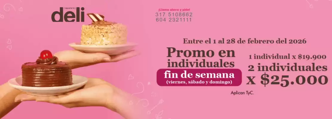 Catálogo Repostería Deli (válido hasta 28-02)