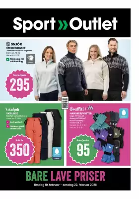 Sport Outlet kundeavis (gyldig til 23-02)