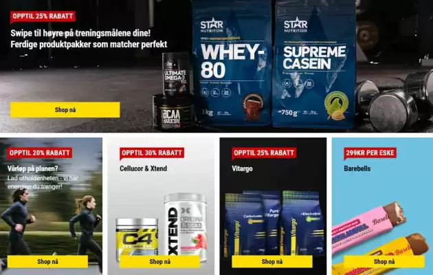 Gymgrossisten kundeavis (gyldig til 16-02)