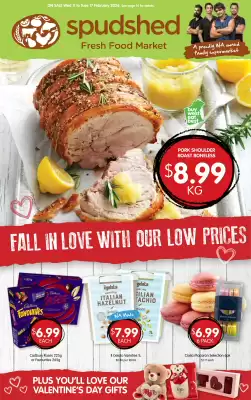 Spudshed catalogue (valid until 17-02)