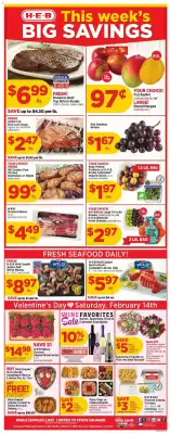 H-E-B weekly ad (valid until 18-02)