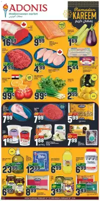 Marché Adonis flyer (valid until 19-02)