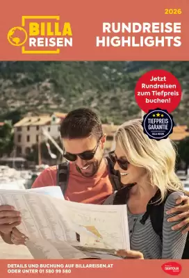 Billa Reisen Flugblatt