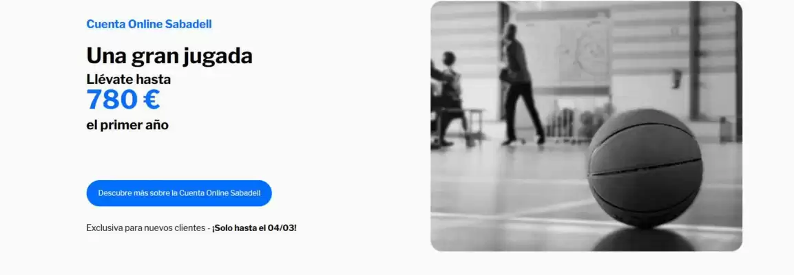 Folleto Banco Sabadell (válido hasta el 4-03)