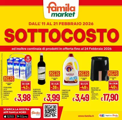 Volantino Famila Market (valido fino al 24-02)
