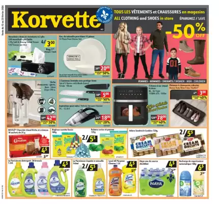 Korvette flyer (valid until 25-02)