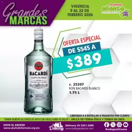 Folleto Bodegas Alianza Página 1