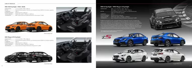 Catálogo Subaru Página 7