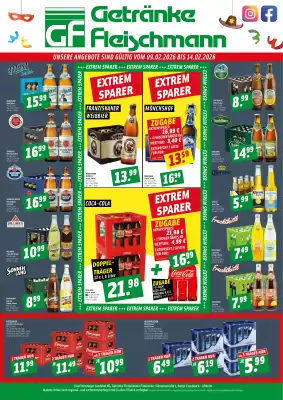 Getränke Fleischmann Prospekt (gültig bis 14-02)