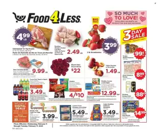 Food 4 Less weekly ad week 7 Page 1