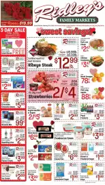 Ridley's Family Markets weekly ad week 7 Page 1