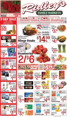 Ridley's Family Markets weekly ad (valid until 16-02)