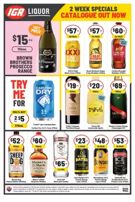 IGA Liquor catalogue (valid until 24-02)