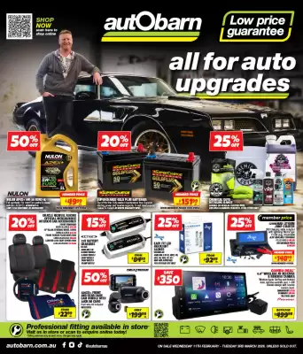 Autobarn catalogue (valid until 3-03)