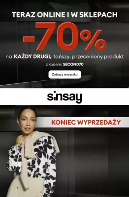 Sinsay gazetka