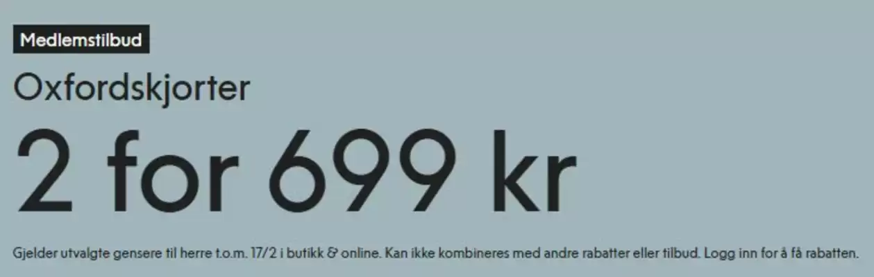 KappAhl kundeavis (gyldig til 17-02)