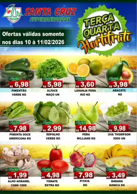 Catálogo Santa Cruz Supermercados (válido até 11-02)