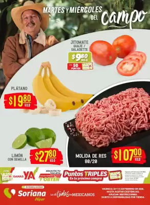 Folleto Soriana Híper (válido hasta 11-02)