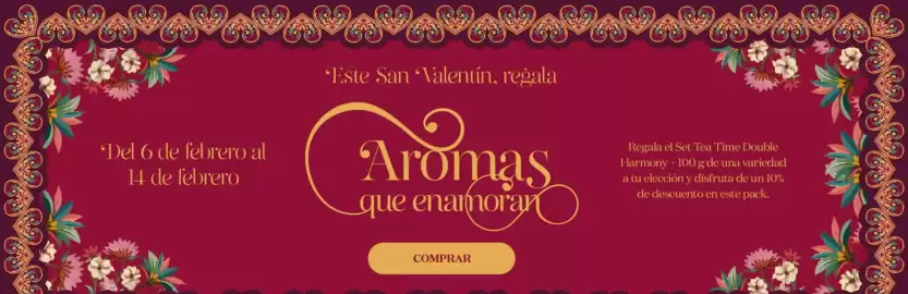 Folleto Tea Shop Página 1