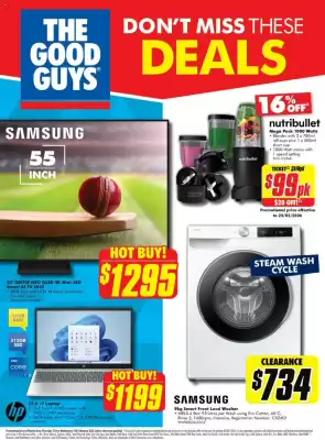 The Good Guys catalogue (valid until 18-02)