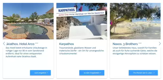 Springer Reisen Katalog Seite 1