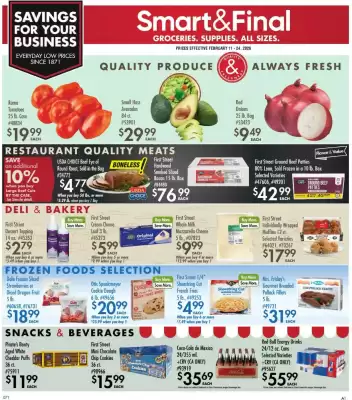 Smart & Final weekly ad (valid until 24-02)
