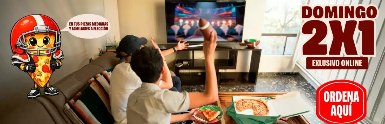 Catálogo Papa John's (válido hasta 22-02)