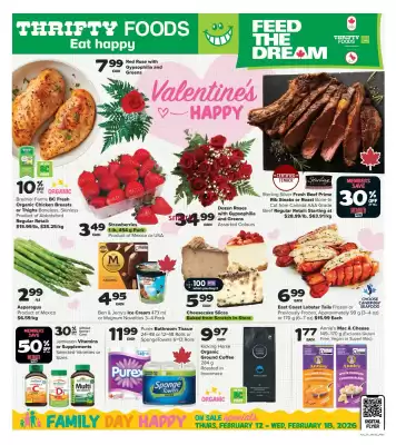 Thrifty Foods flyer (valid until 18-02)
