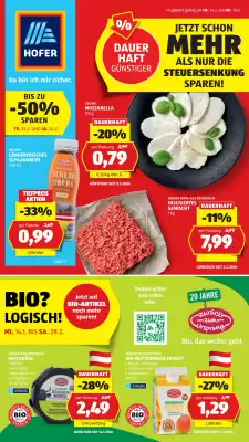 Hofer Flugblatt (gültig bis 20-02)