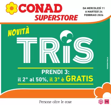 Volantino Conad Superstore (valido fino al 24-02)