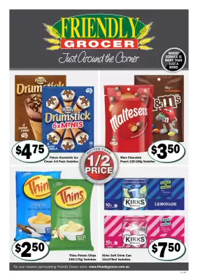 Friendly Grocer catalogue (valid until 17-02)