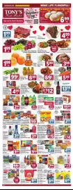 Tony’s Fresh Market weekly ad week 7 Page 1