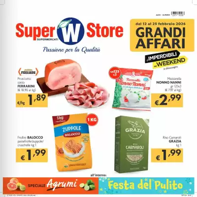 Volantino SuperW (valido fino al 25-02)